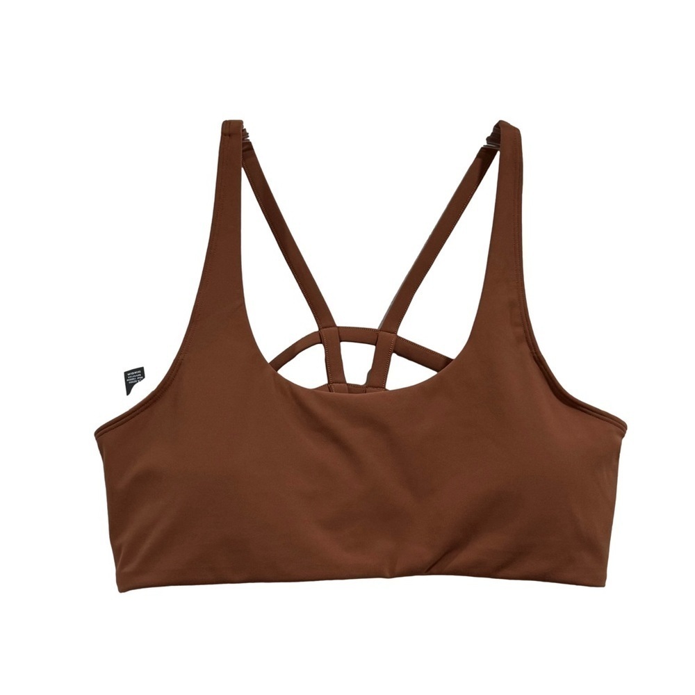 VUORI Yosemite Bra - Hazelnut/Brown - Sz - Large